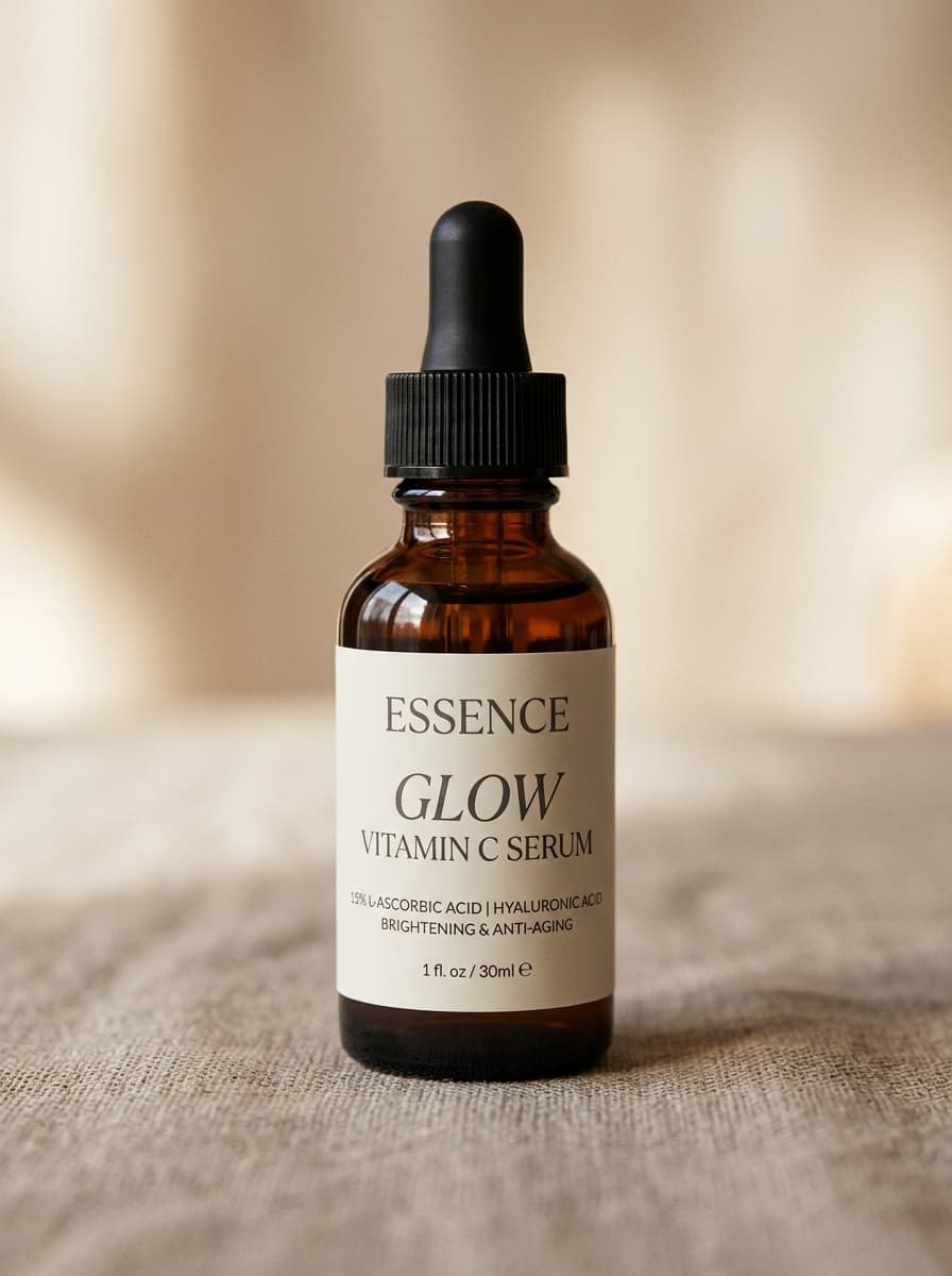 Essence Glow Vitamin C Serum Bottle